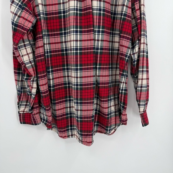 Ralph Lauren Brushed Cotton Plaid Button Down Shirt  size 2XLT Tall Men’s - Picture 9 of 11